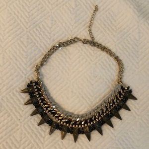 Spiked Statement Necklace